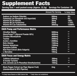 Super CLUMP Super PUMP - 'PRE' V 2.0- Ultimate Preworkout Pump, Focus, and Strength Formula